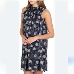 Joie Baltic Print Mini Swing Dress